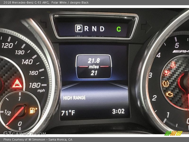 Polar White / designo Black 2018 Mercedes-Benz G 63 AMG