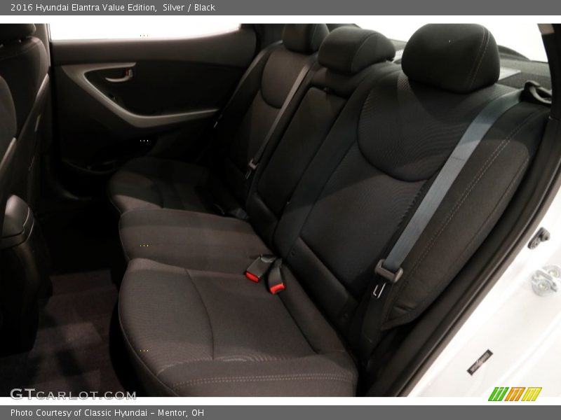 Silver / Black 2016 Hyundai Elantra Value Edition