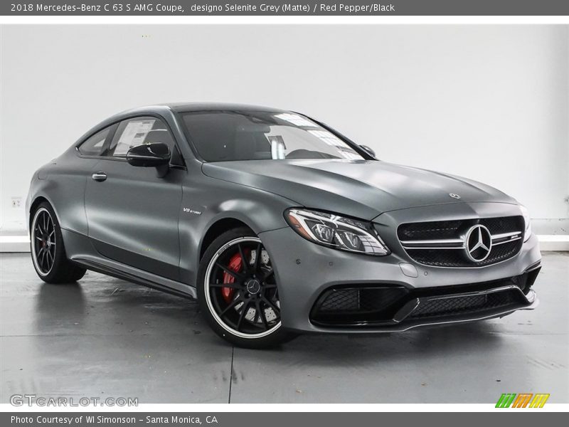 Front 3/4 View of 2018 C 63 S AMG Coupe