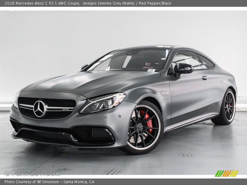  2018 C 63 S AMG Coupe designo Selenite Grey (Matte)