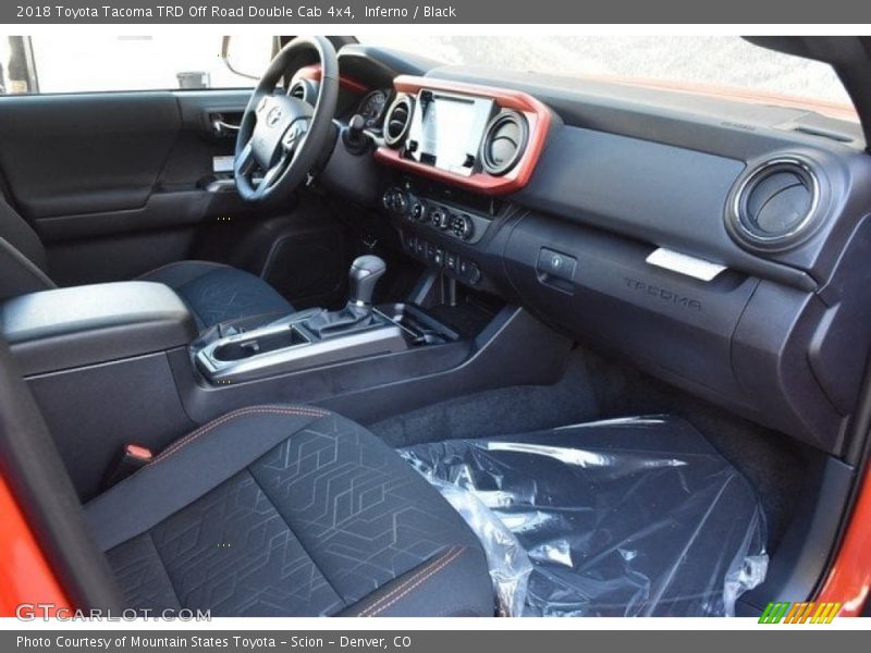 Inferno / Black 2018 Toyota Tacoma TRD Off Road Double Cab 4x4