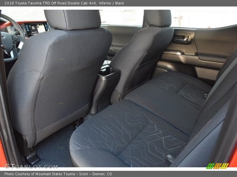 Inferno / Black 2018 Toyota Tacoma TRD Off Road Double Cab 4x4
