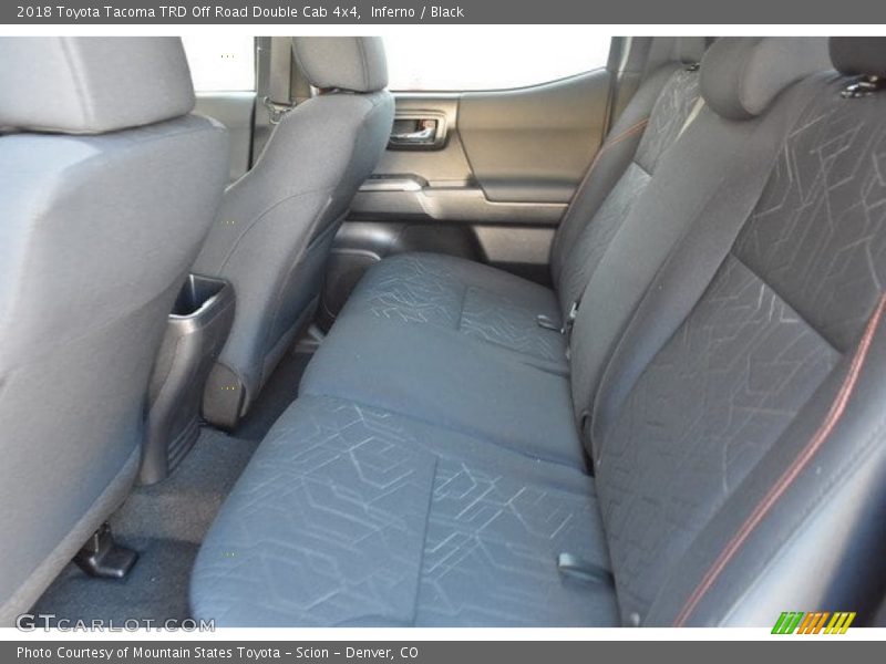 Inferno / Black 2018 Toyota Tacoma TRD Off Road Double Cab 4x4