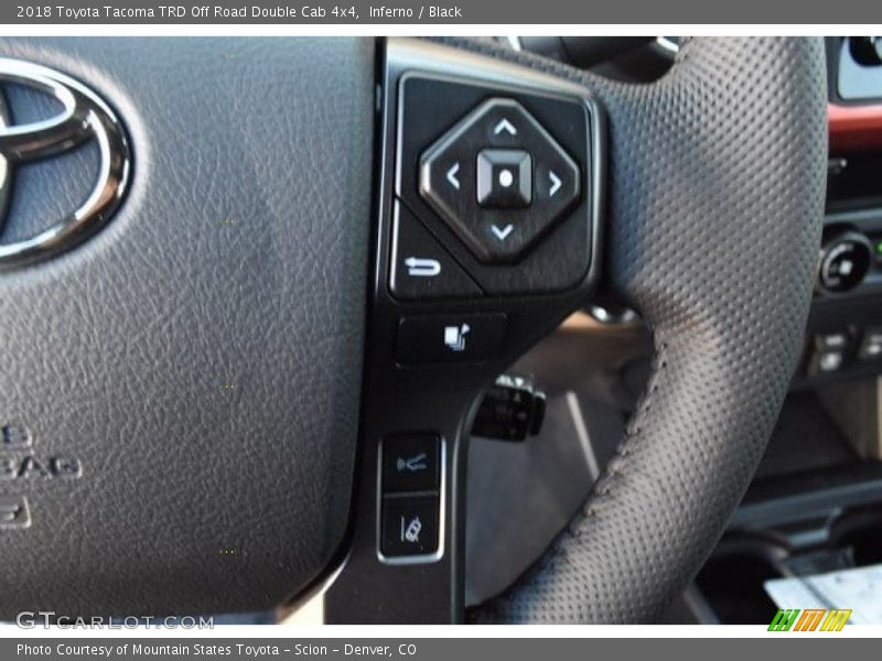 Inferno / Black 2018 Toyota Tacoma TRD Off Road Double Cab 4x4