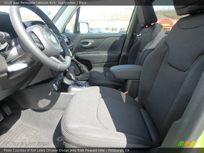 Hypergreen / Black 2018 Jeep Renegade Latitude 4x4