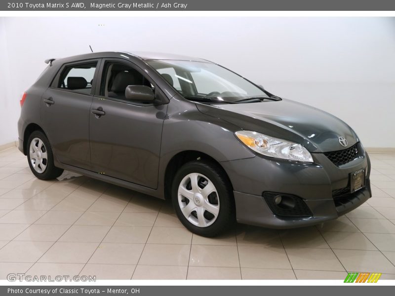 Magnetic Gray Metallic / Ash Gray 2010 Toyota Matrix S AWD