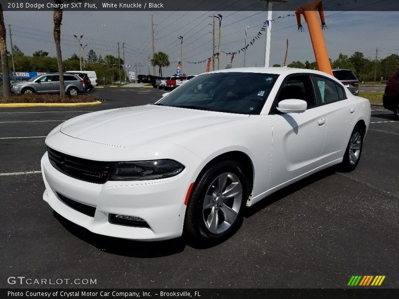 White Knuckle / Black 2018 Dodge Charger SXT Plus