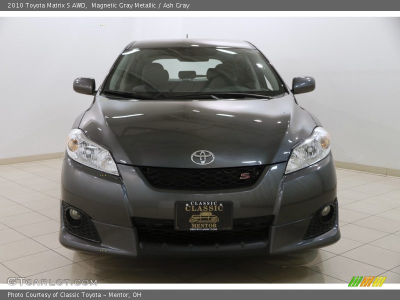 Magnetic Gray Metallic / Ash Gray 2010 Toyota Matrix S AWD