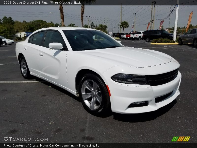 White Knuckle / Black 2018 Dodge Charger SXT Plus