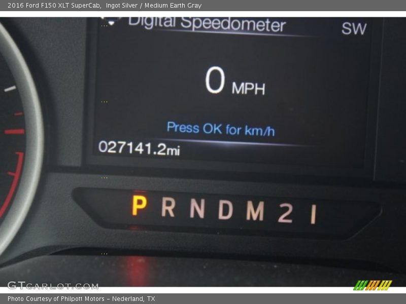 Ingot Silver / Medium Earth Gray 2016 Ford F150 XLT SuperCab