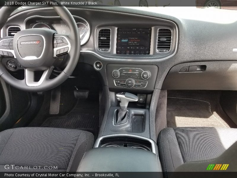 White Knuckle / Black 2018 Dodge Charger SXT Plus
