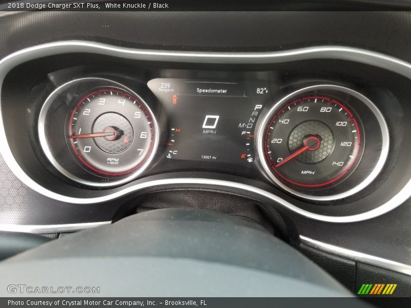 White Knuckle / Black 2018 Dodge Charger SXT Plus
