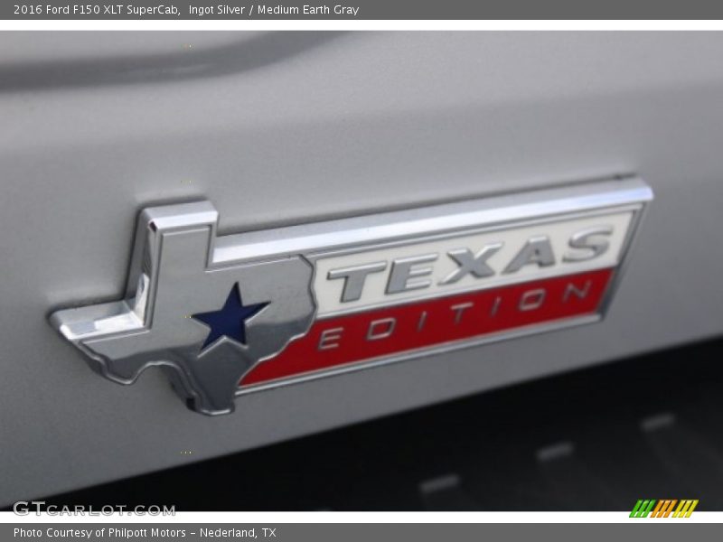 Ingot Silver / Medium Earth Gray 2016 Ford F150 XLT SuperCab