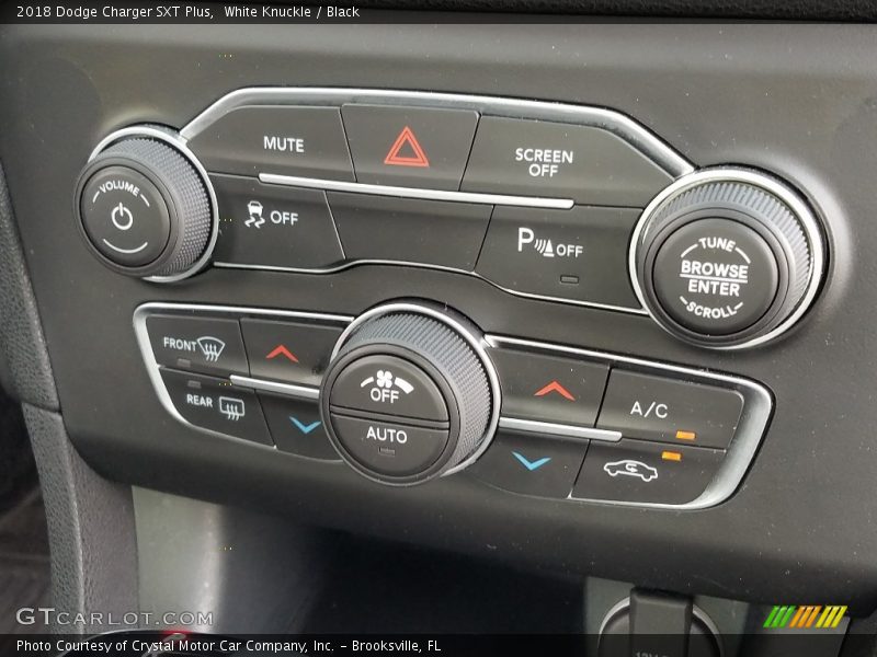 White Knuckle / Black 2018 Dodge Charger SXT Plus