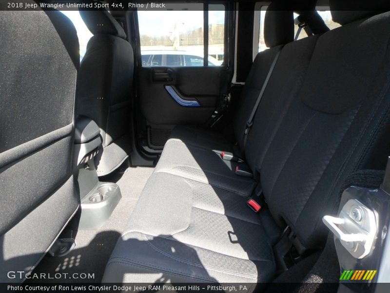 Rhino / Black 2018 Jeep Wrangler Unlimited Sport 4x4