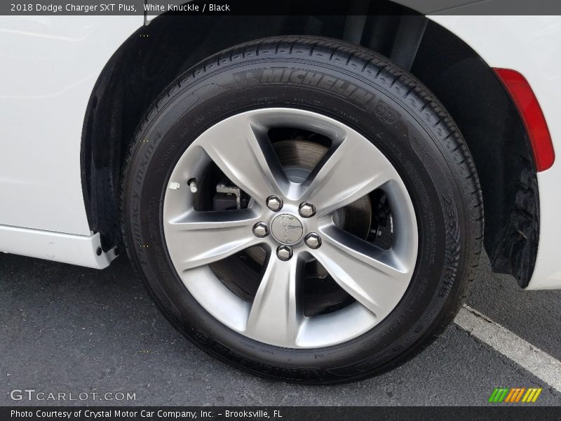 White Knuckle / Black 2018 Dodge Charger SXT Plus