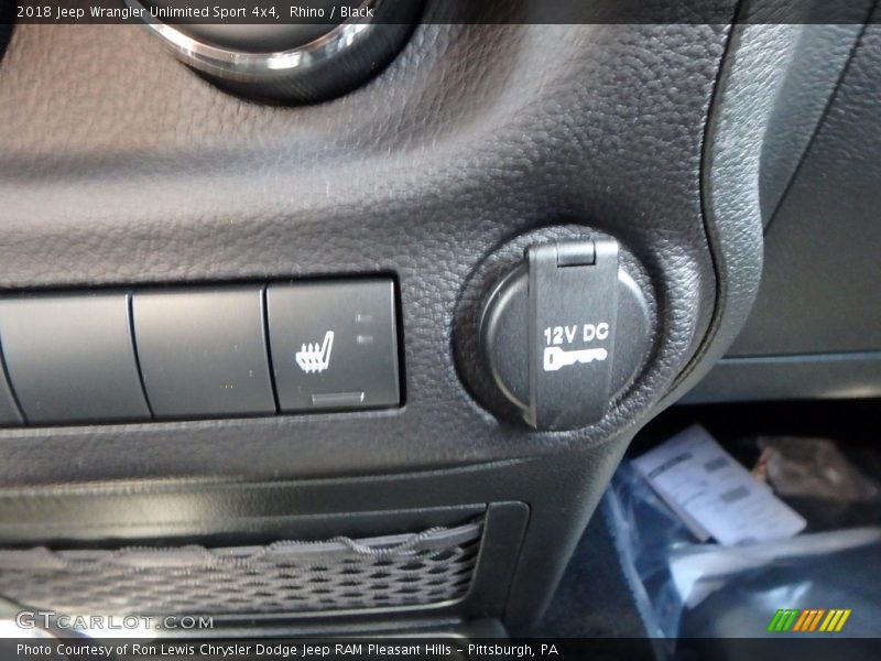 Rhino / Black 2018 Jeep Wrangler Unlimited Sport 4x4