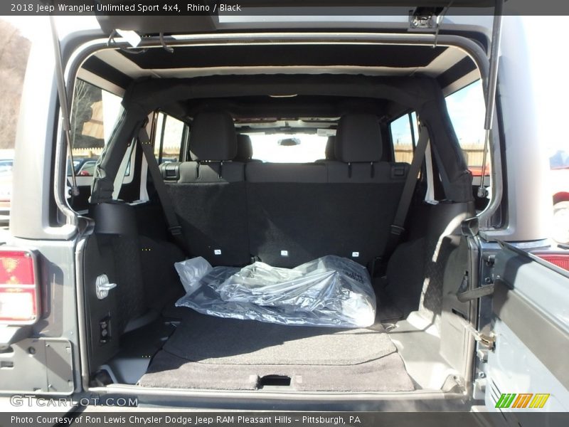 Rhino / Black 2018 Jeep Wrangler Unlimited Sport 4x4