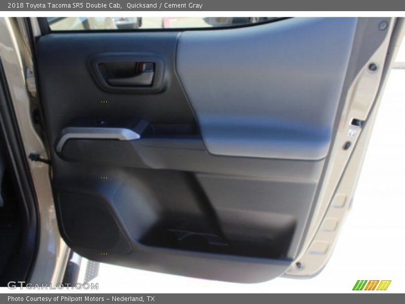 Quicksand / Cement Gray 2018 Toyota Tacoma SR5 Double Cab