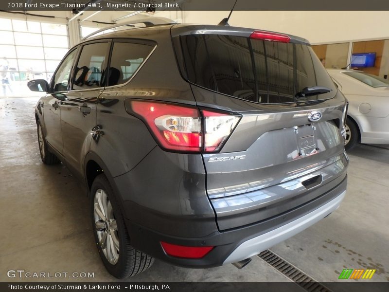 Magnetic / Charcoal Black 2018 Ford Escape Titanium 4WD