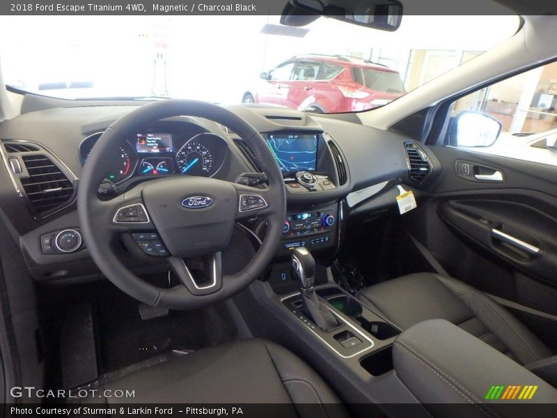 Magnetic / Charcoal Black 2018 Ford Escape Titanium 4WD