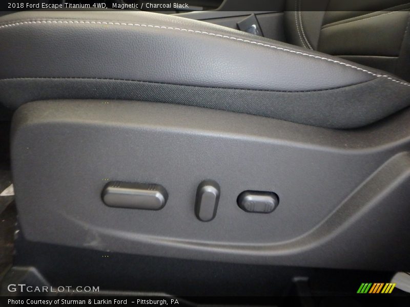 Magnetic / Charcoal Black 2018 Ford Escape Titanium 4WD