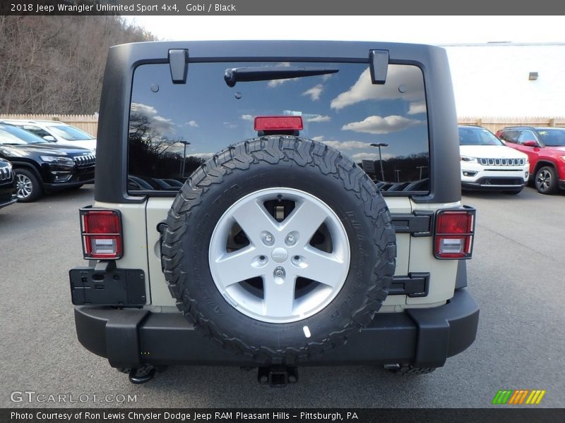 Gobi / Black 2018 Jeep Wrangler Unlimited Sport 4x4