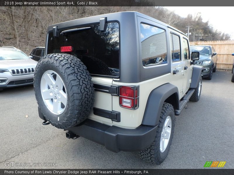 Gobi / Black 2018 Jeep Wrangler Unlimited Sport 4x4