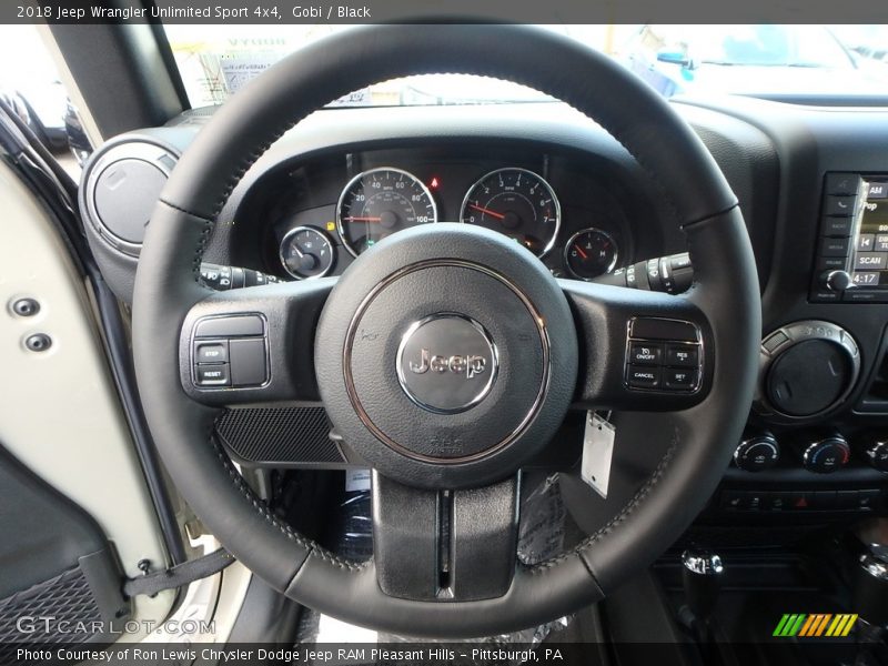 Gobi / Black 2018 Jeep Wrangler Unlimited Sport 4x4