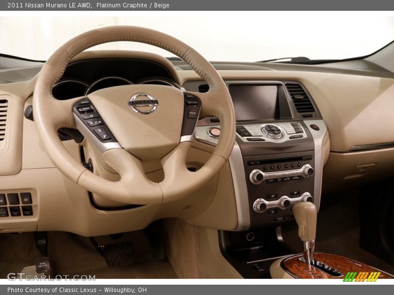 Platinum Graphite / Beige 2011 Nissan Murano LE AWD