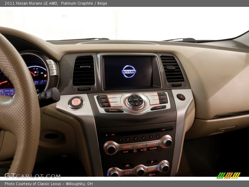 Platinum Graphite / Beige 2011 Nissan Murano LE AWD