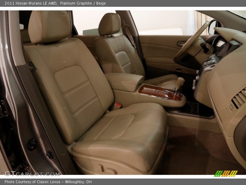 Platinum Graphite / Beige 2011 Nissan Murano LE AWD