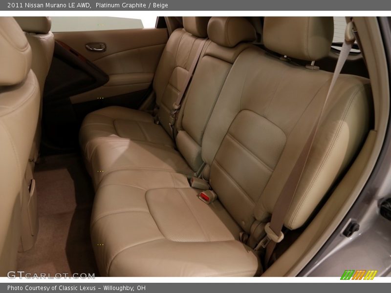 Platinum Graphite / Beige 2011 Nissan Murano LE AWD