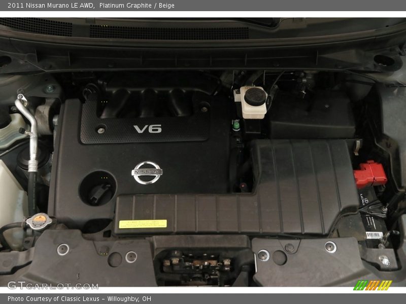 Platinum Graphite / Beige 2011 Nissan Murano LE AWD