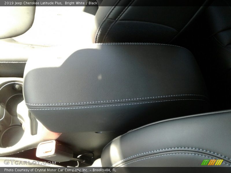 Bright White / Black 2019 Jeep Cherokee Latitude Plus