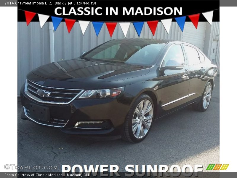 Black / Jet Black/Mojave 2014 Chevrolet Impala LTZ