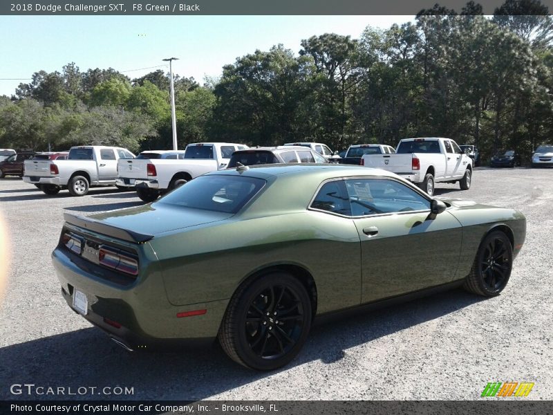 F8 Green / Black 2018 Dodge Challenger SXT