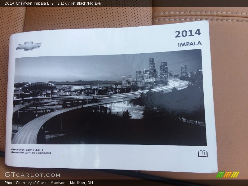Black / Jet Black/Mojave 2014 Chevrolet Impala LTZ