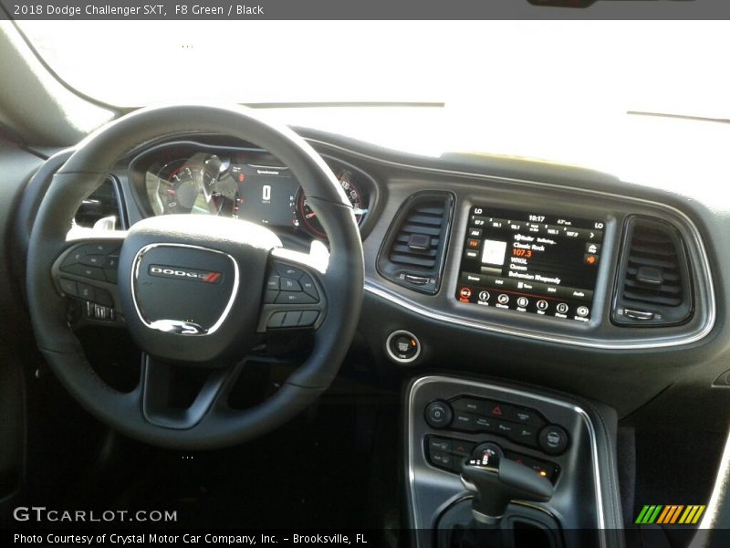 F8 Green / Black 2018 Dodge Challenger SXT