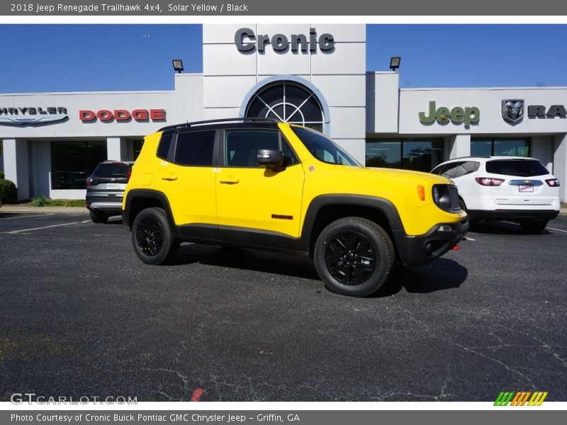 Solar Yellow / Black 2018 Jeep Renegade Trailhawk 4x4