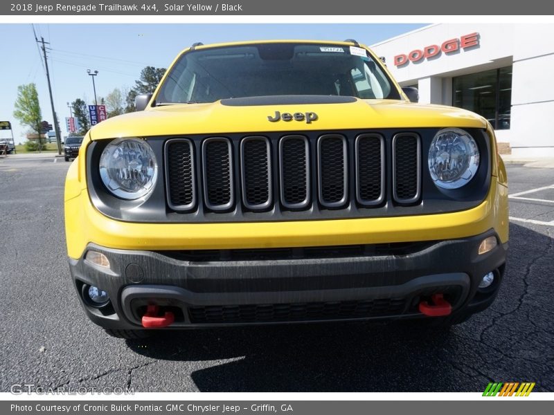 Solar Yellow / Black 2018 Jeep Renegade Trailhawk 4x4