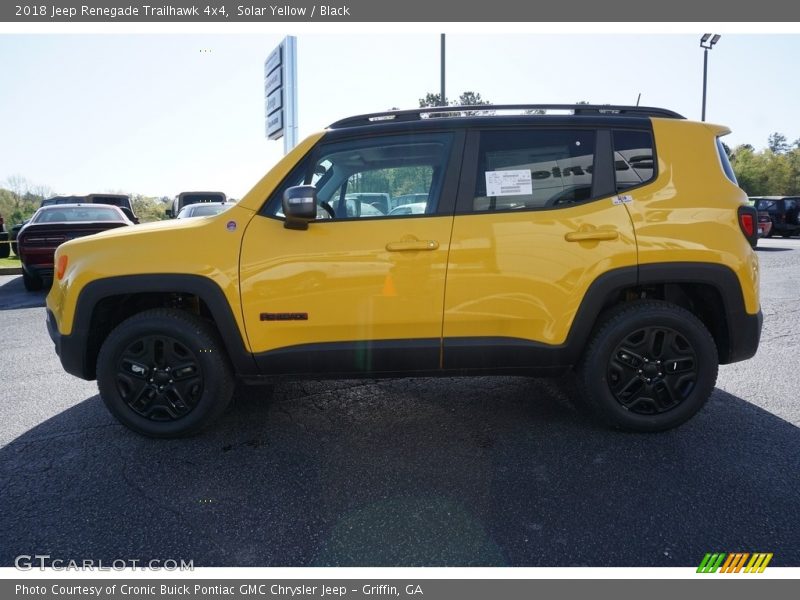 Solar Yellow / Black 2018 Jeep Renegade Trailhawk 4x4