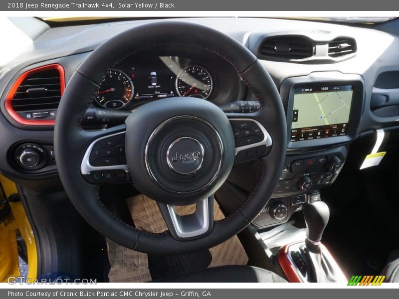 Solar Yellow / Black 2018 Jeep Renegade Trailhawk 4x4