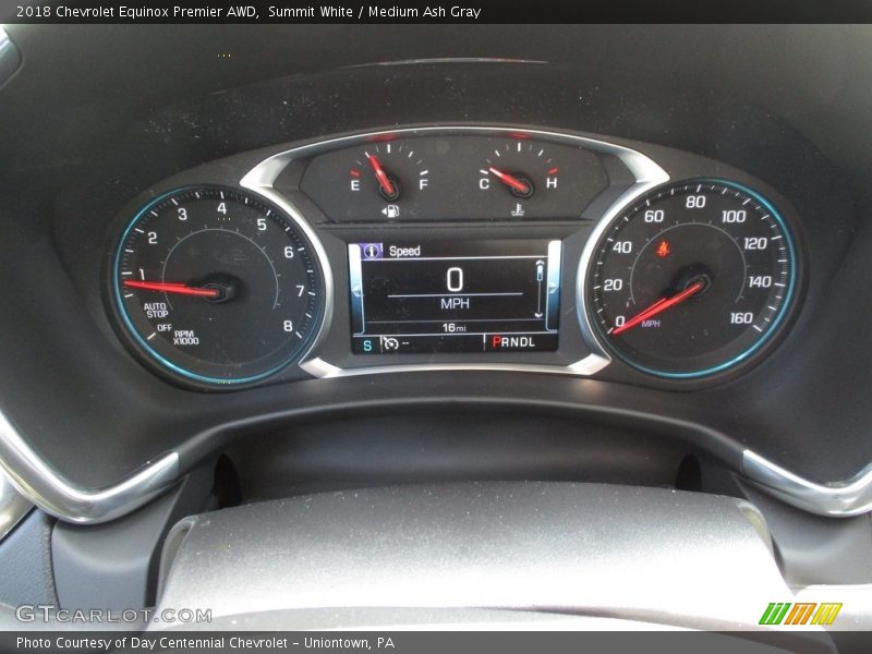 Summit White / Medium Ash Gray 2018 Chevrolet Equinox Premier AWD