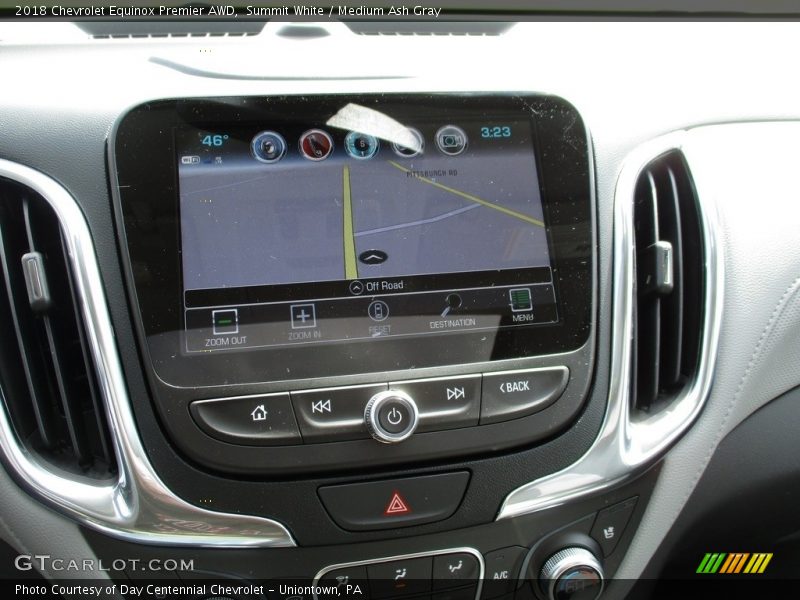 Summit White / Medium Ash Gray 2018 Chevrolet Equinox Premier AWD