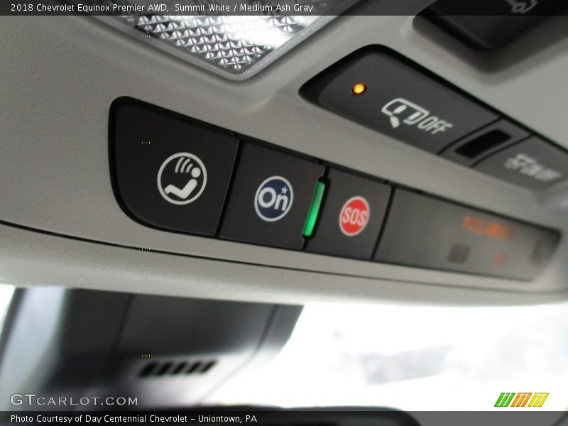 Summit White / Medium Ash Gray 2018 Chevrolet Equinox Premier AWD