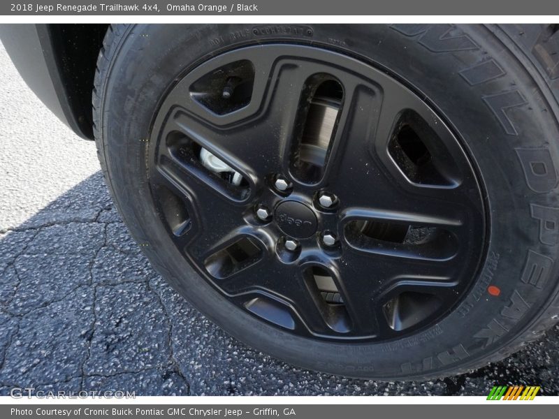 Omaha Orange / Black 2018 Jeep Renegade Trailhawk 4x4