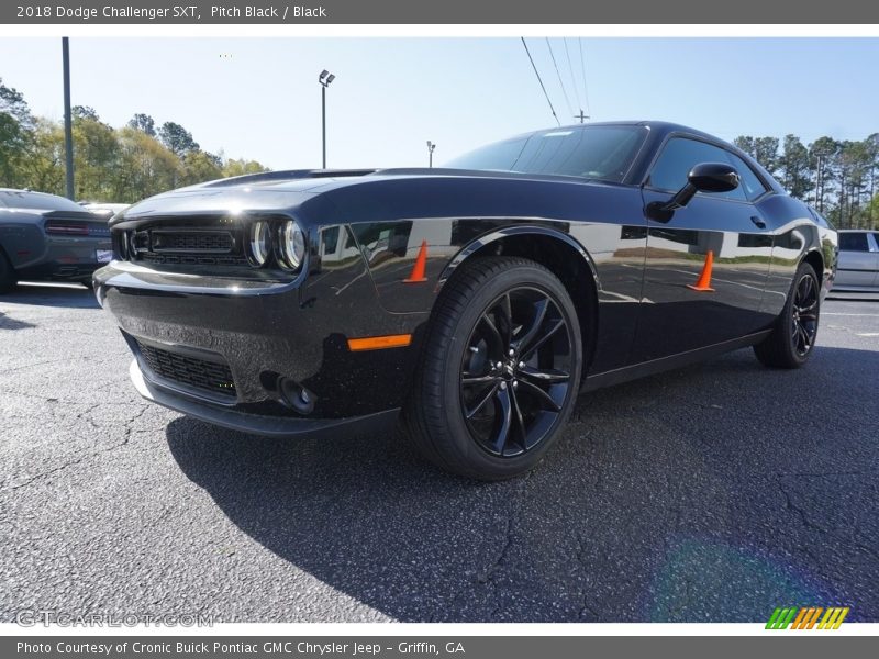 Pitch Black / Black 2018 Dodge Challenger SXT
