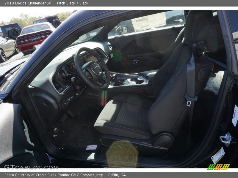 Pitch Black / Black 2018 Dodge Challenger SXT