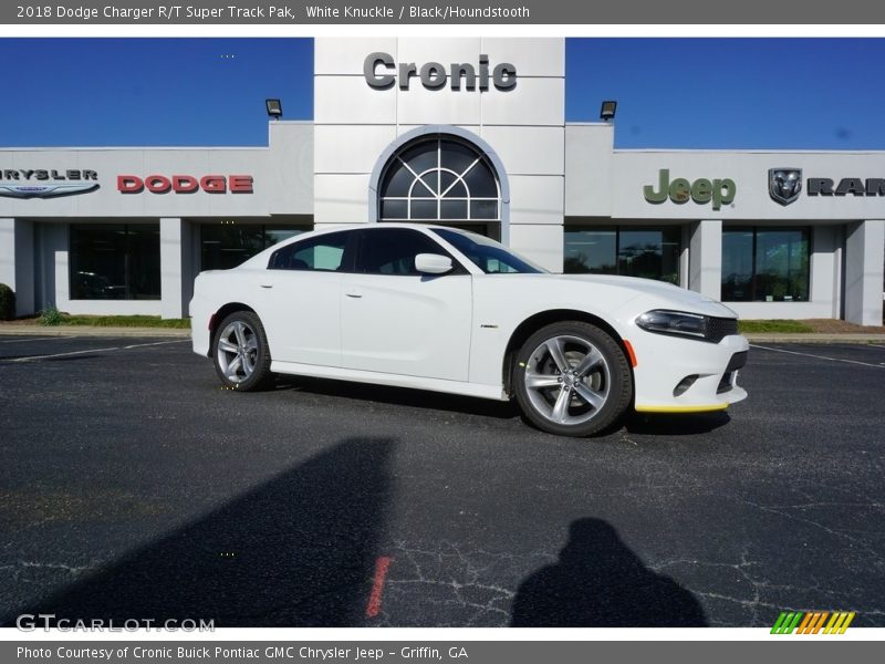 White Knuckle / Black/Houndstooth 2018 Dodge Charger R/T Super Track Pak